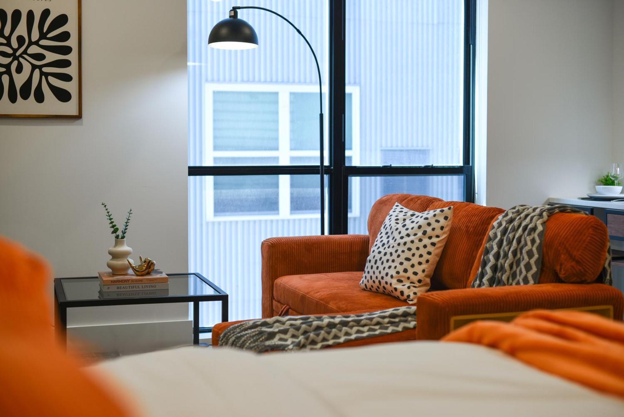 Lux King Bed Free Parking Pitt Cmu Apartment